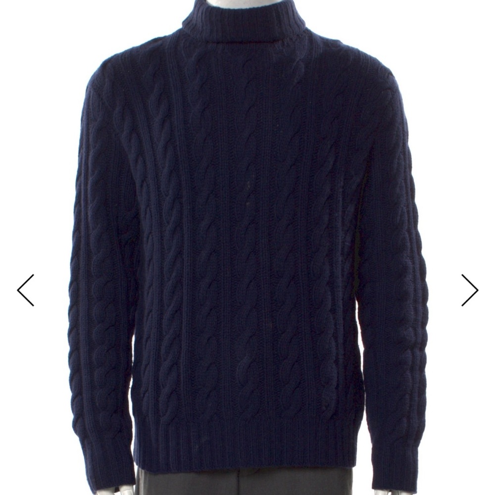 Polo Ralph Lauren Cashmere Turtleneck Pullover (S)
